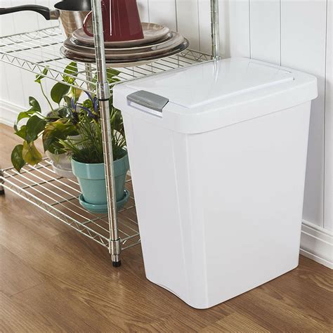 sterilite kitchen garbage cans|sterilite 8 gallon trash can.